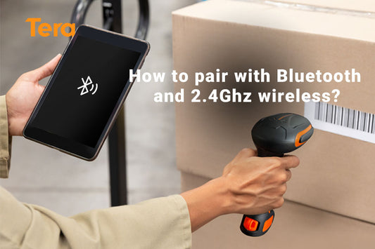 How to pair with bluetooth and 2.4Ghz wireless?