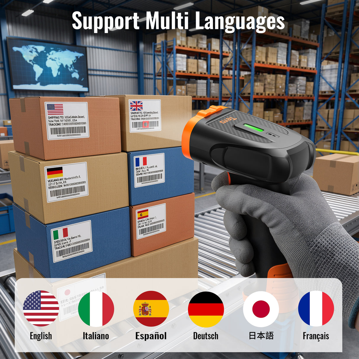 D5300 2D Wireless Barcode Scanner