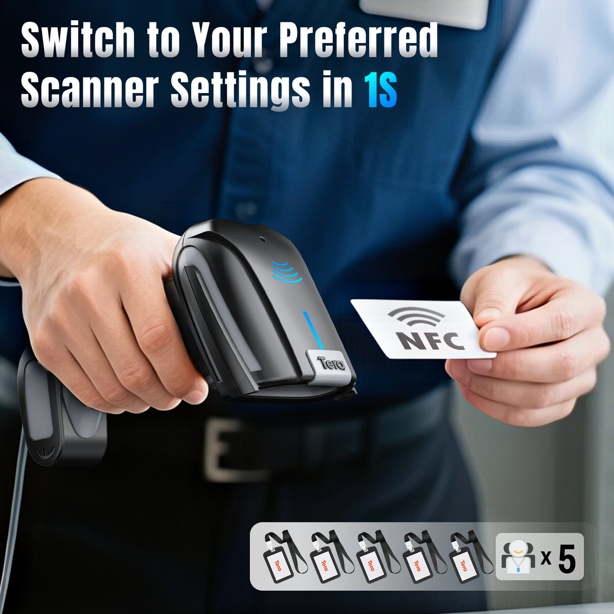 8300PRO DPM Wireless Barcode Scanner with NFC