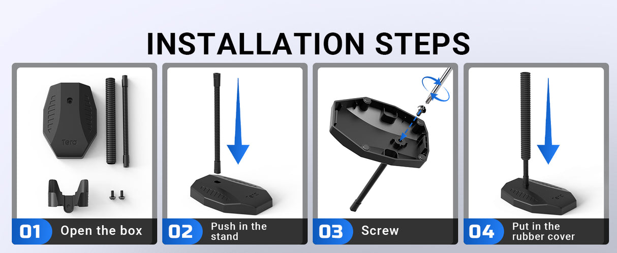 D6100 Pro 2D Kabelloser Barcodescanner mit Ständer