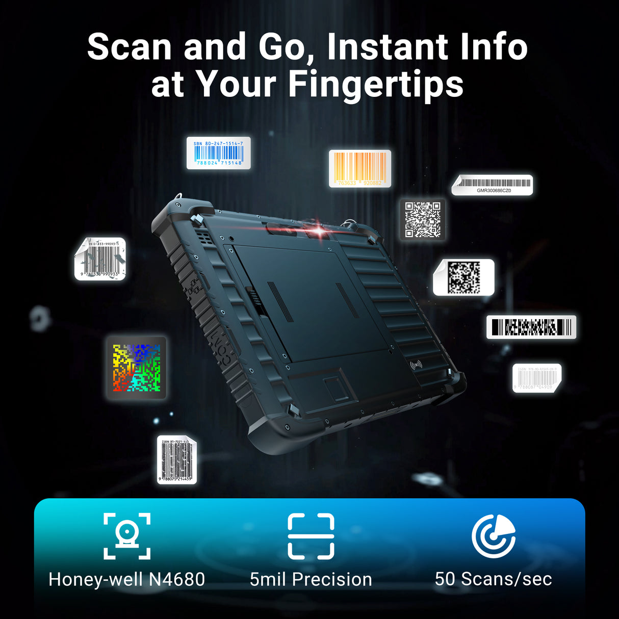 Windows 11 Industrial Rugged Tablet T02W