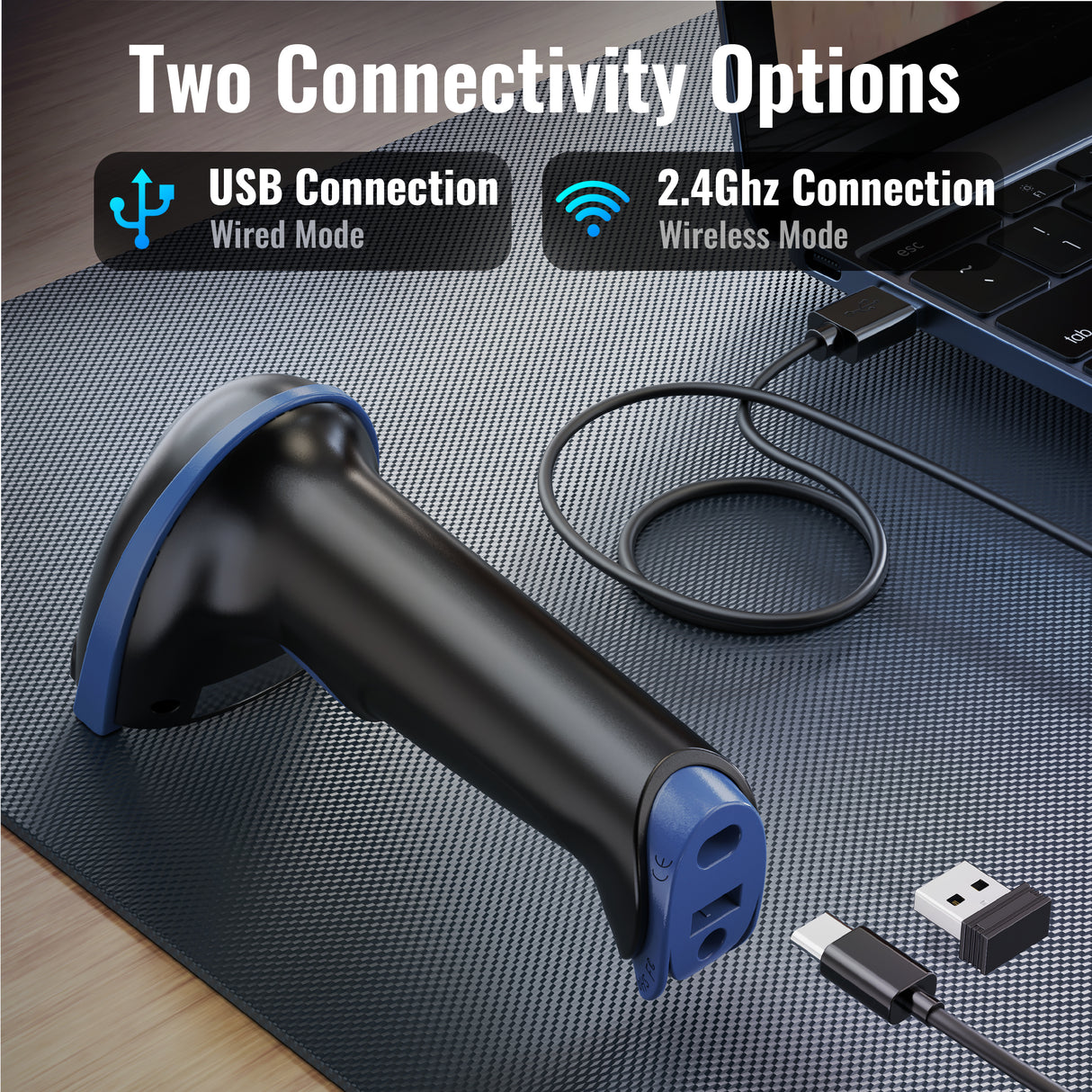 D5100 2D Wireless Barcode Scanner