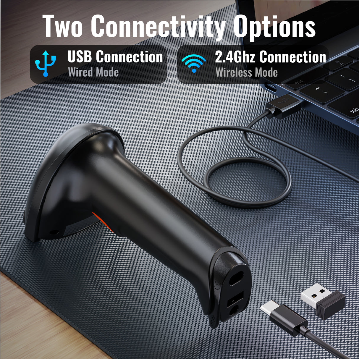 D5100 2D Wireless Barcode Scanner