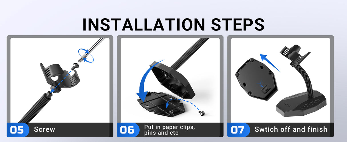 D6100 Pro 2D Wireless Barcode Scanner with Stand