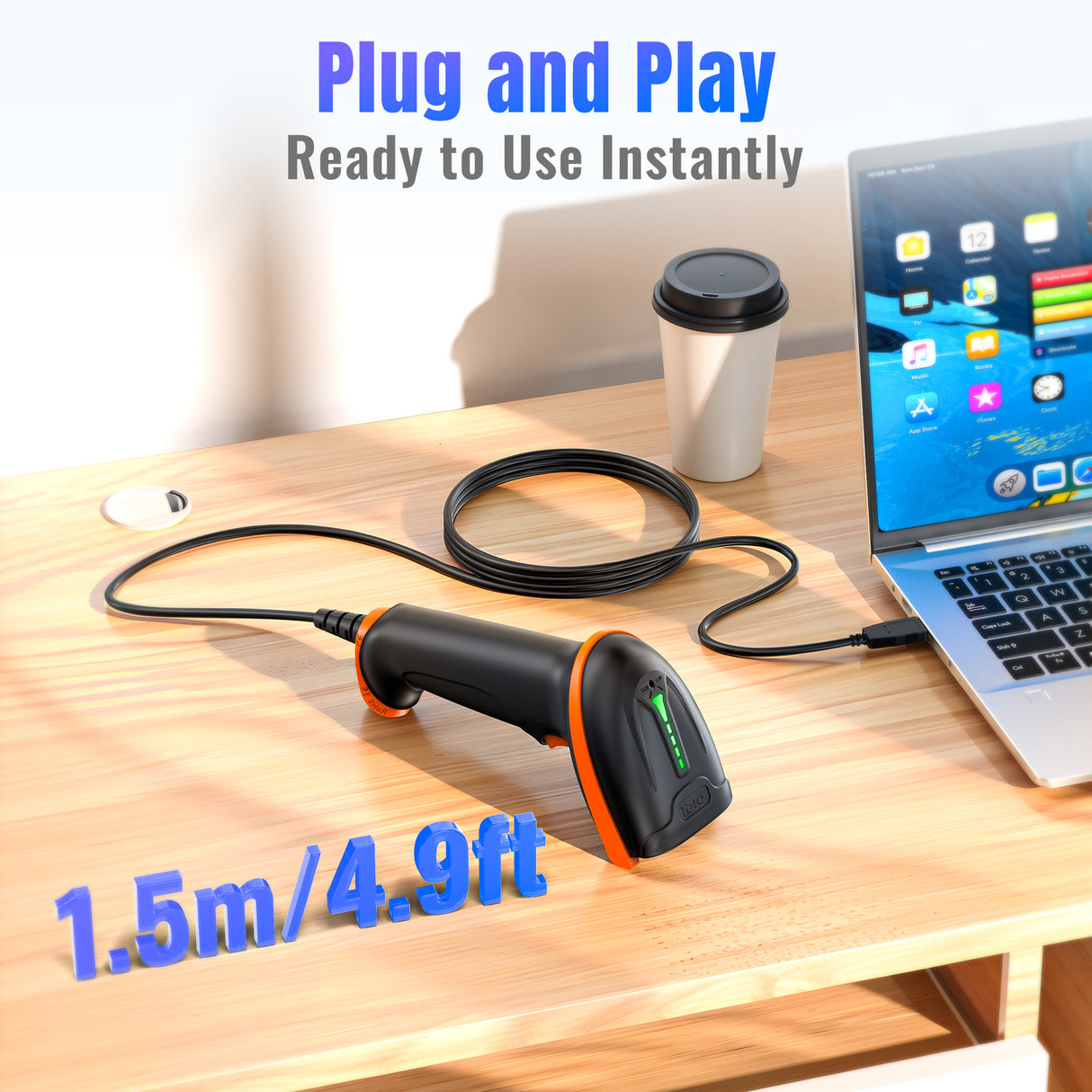 D5100Y 2D USB Barcode Scanner