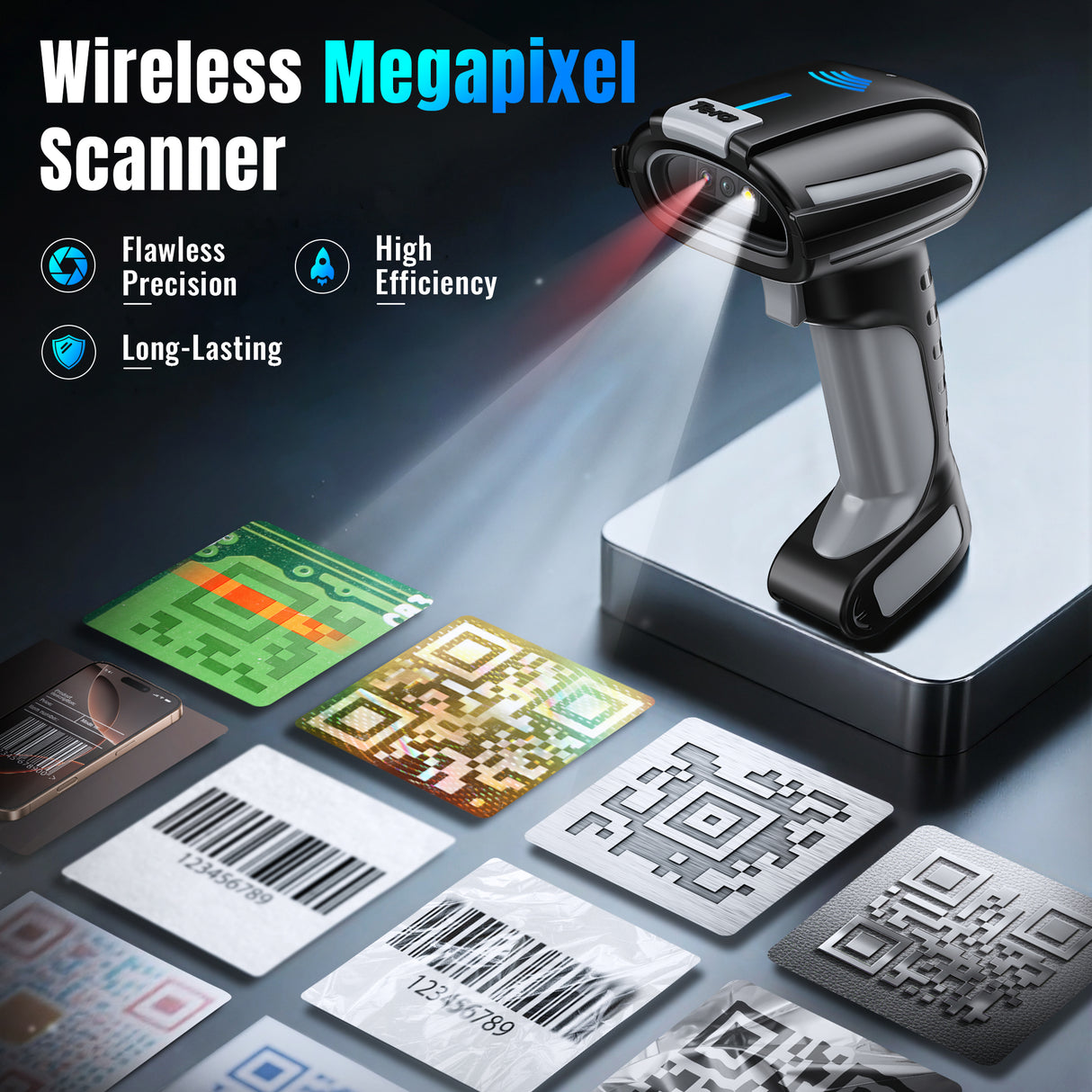8300PRO DPM Wireless Barcode Scanner with NFC