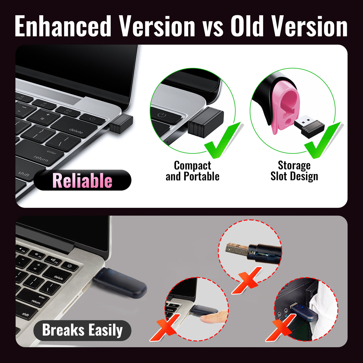 tera-5100-laser-1d-wireless-barcode-scanner-pink-wireless-receiver