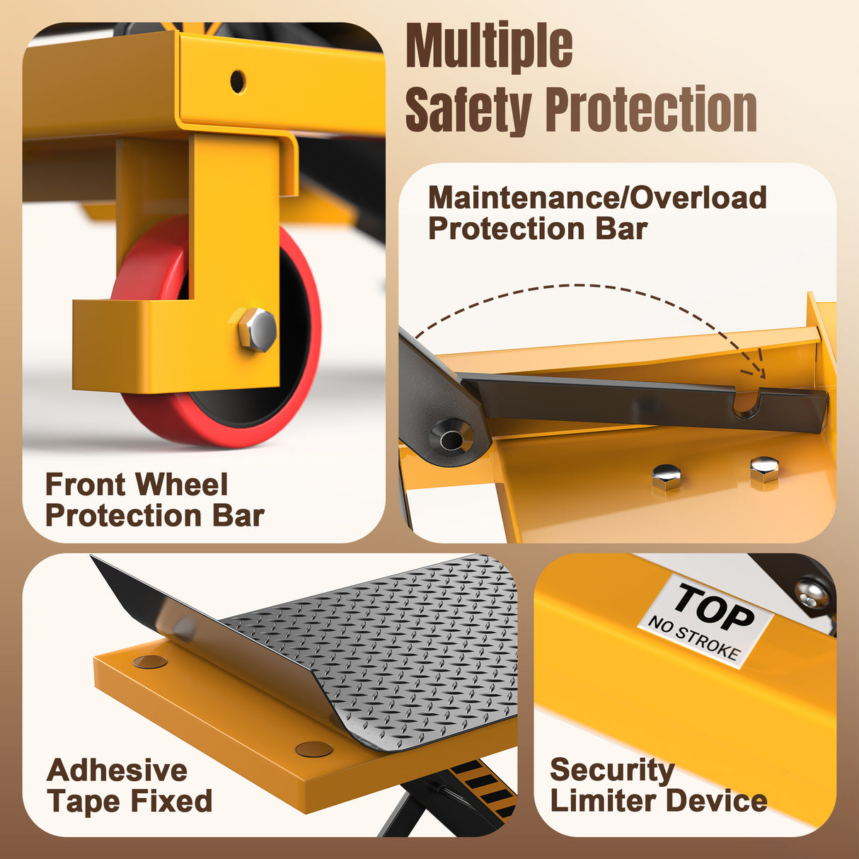 Hydraulic Lift Table Cart for Warehouse Material Handling