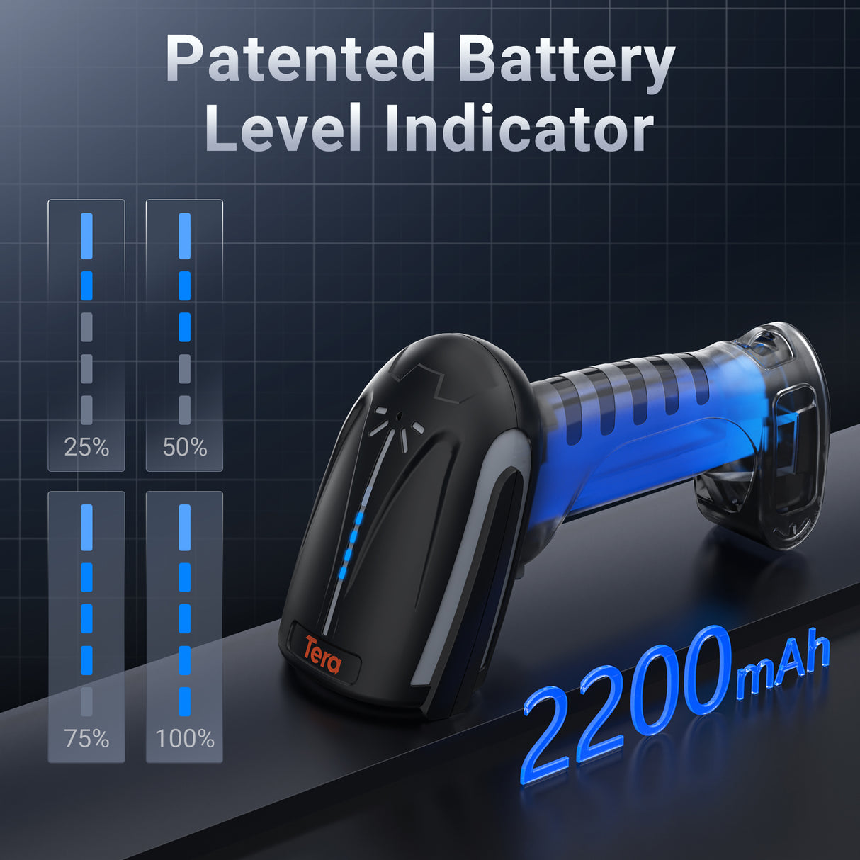 8100DPM Pro Wireless Barcode Scanner with Stand