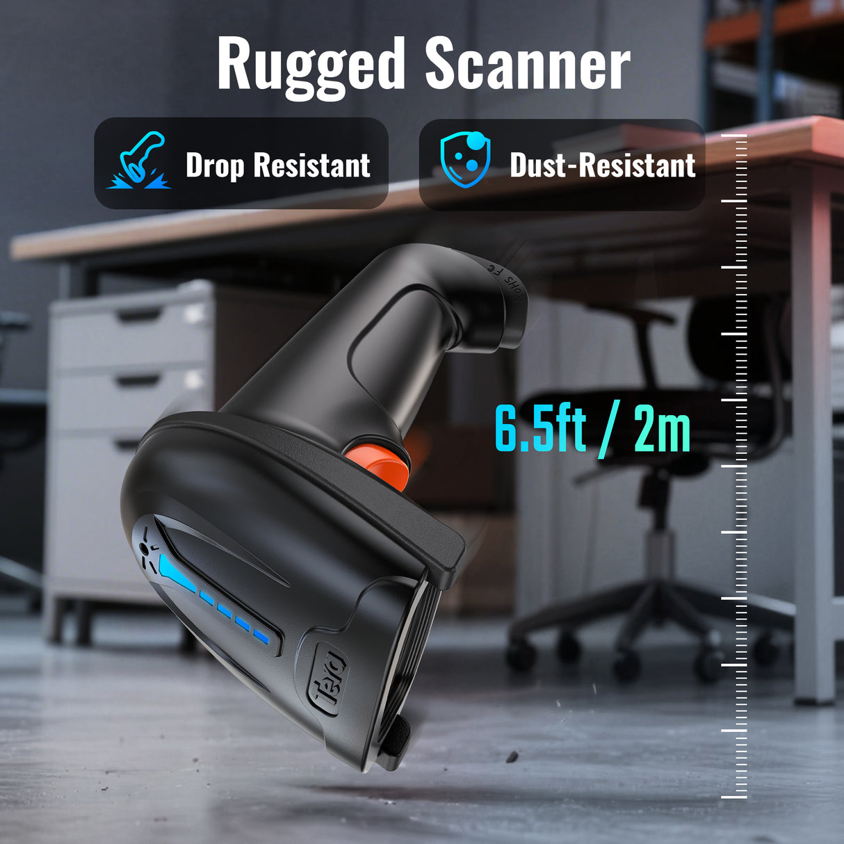 D5100 2D BarCode Scanner black