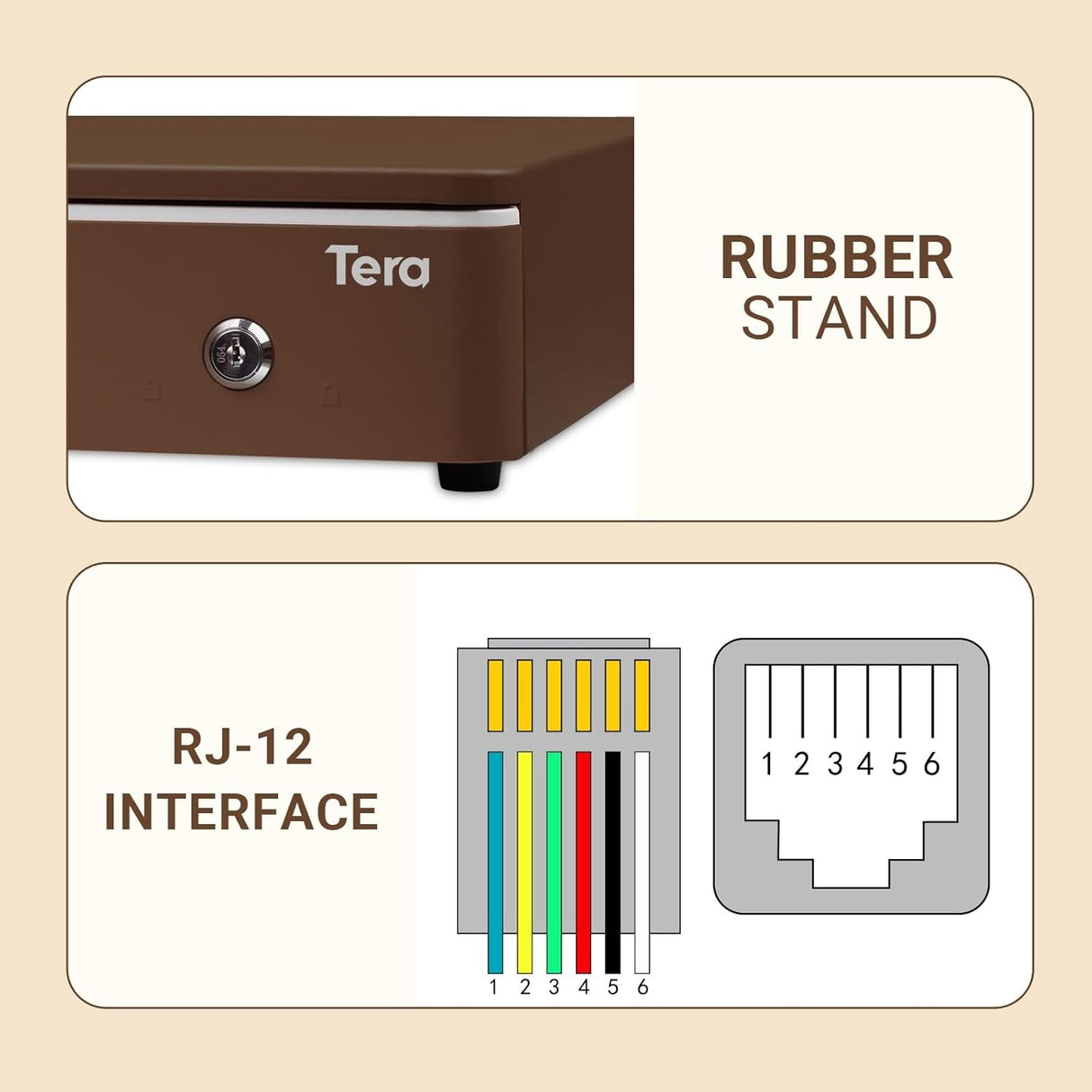 16-Zoll-Kassenschublade mit automatischer Öffnung 405R