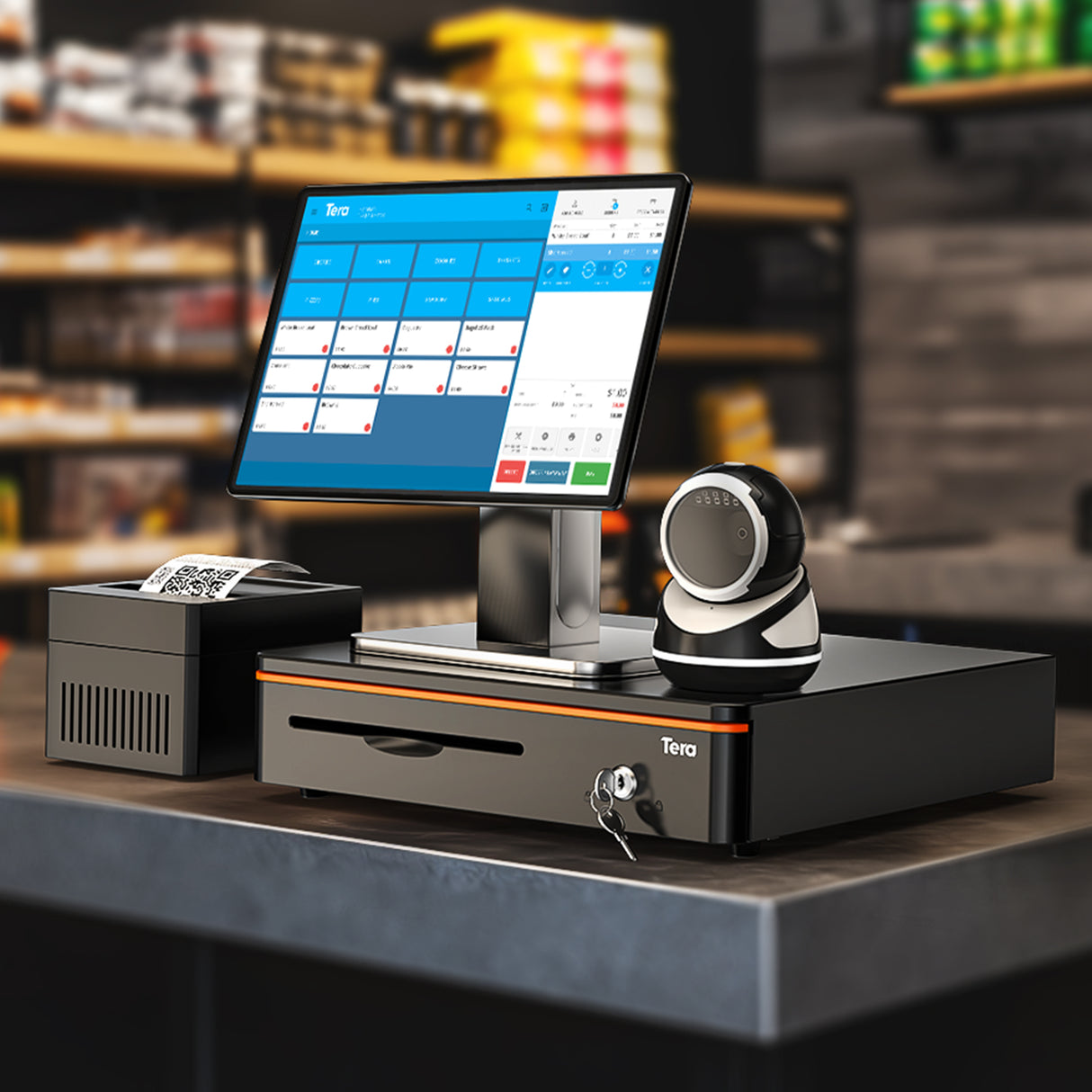 16-Zoll-Kassenschublade mit automatischer Öffnung 405R