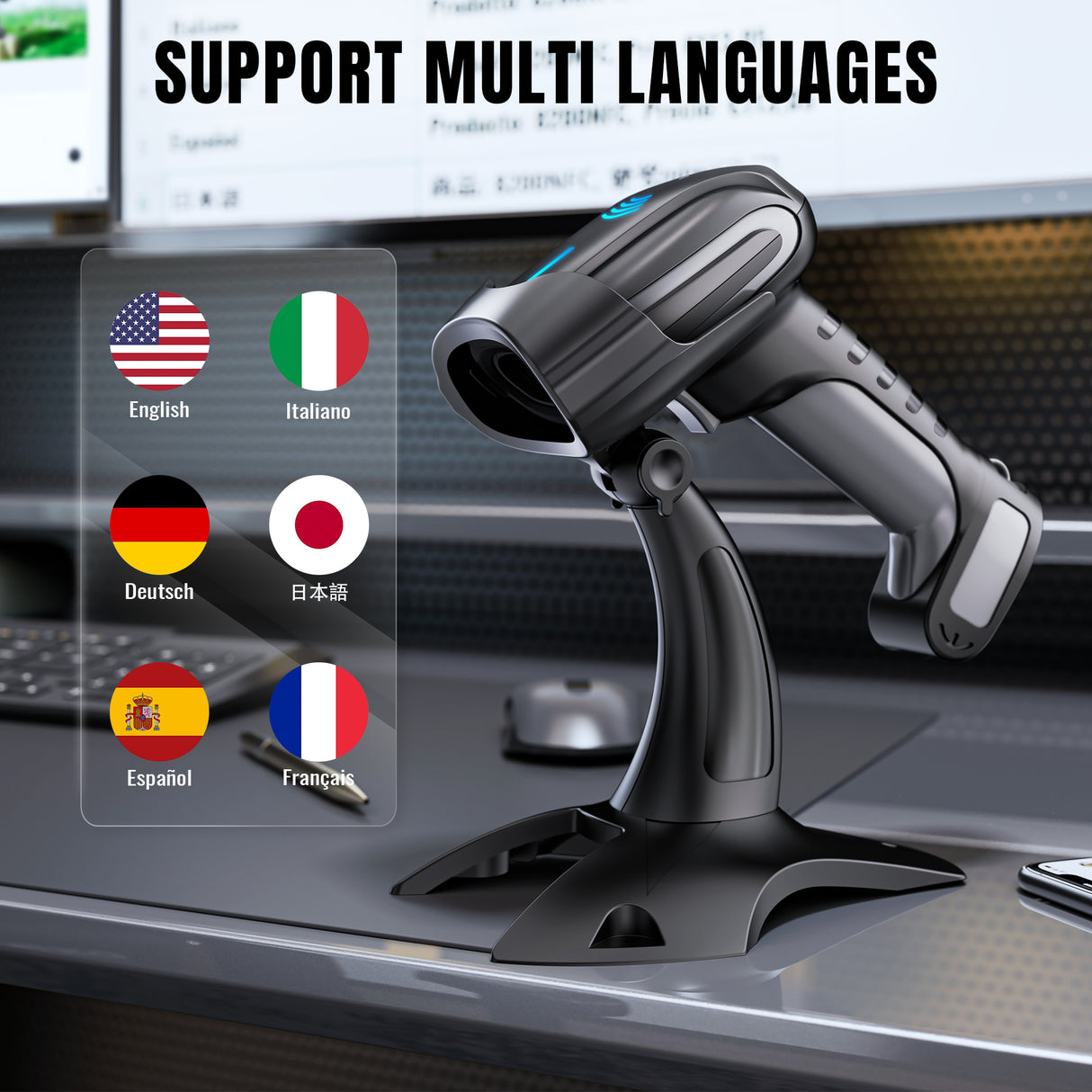 8300PRO DPM Wireless Barcode Scanner with NFC