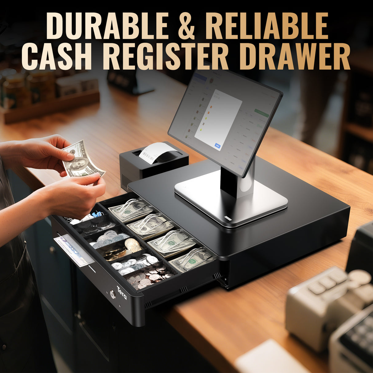 330R 13 inch Auto Open Cash Drawer