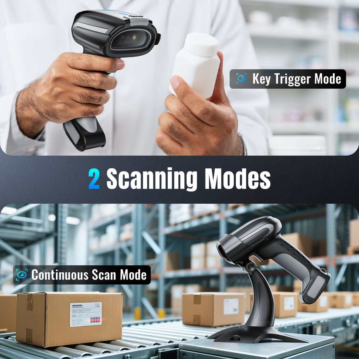 8300PRO DPM Wireless Barcode Scanner with NFC