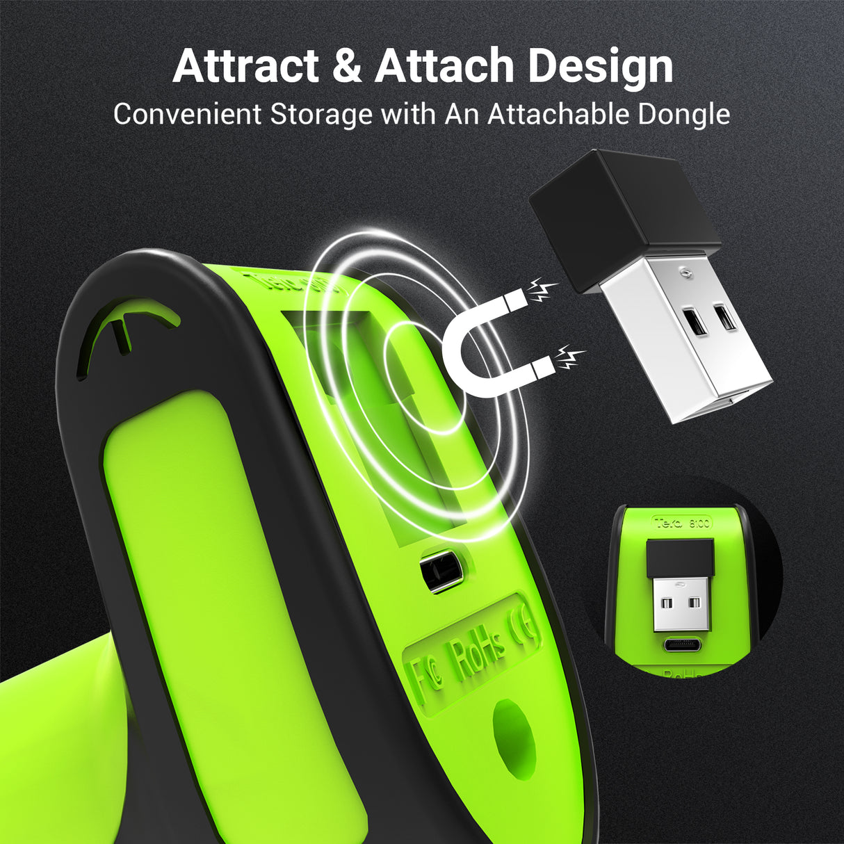 8100 Industrial 2D Handheld BarCode Scanner Green