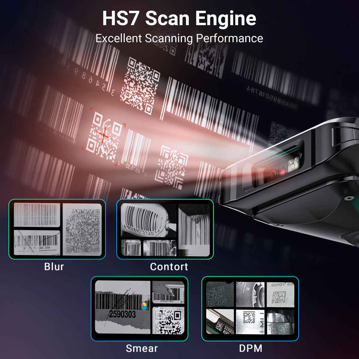Android 11 Barcodescanner PDA P600