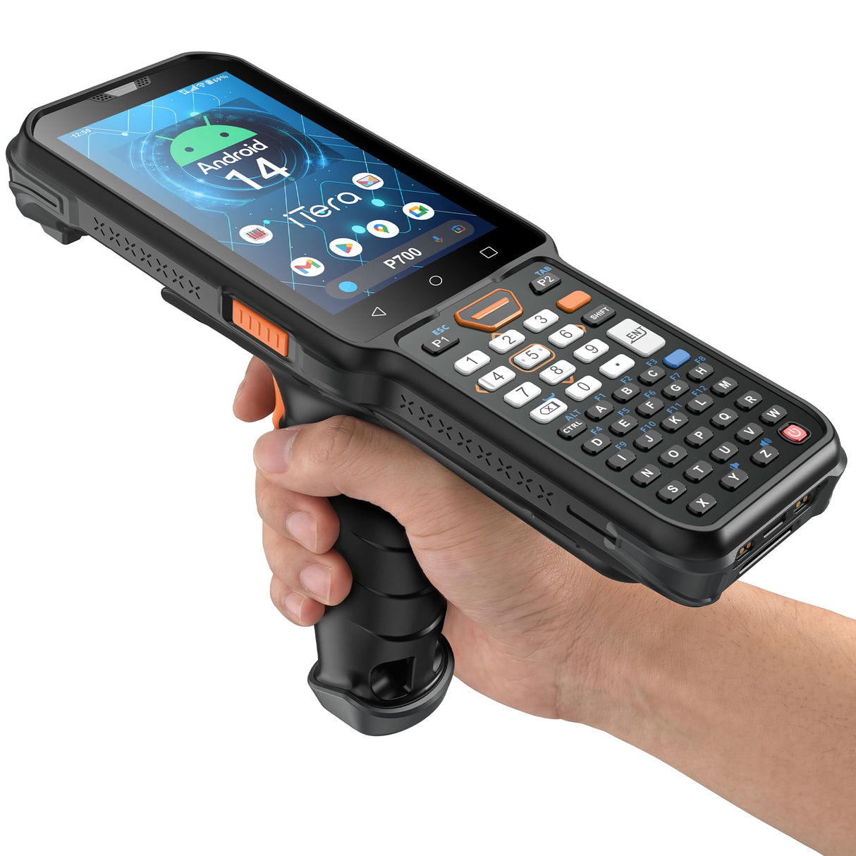 iTera P700 Rugged Android 14 Barcode Scanner PDA