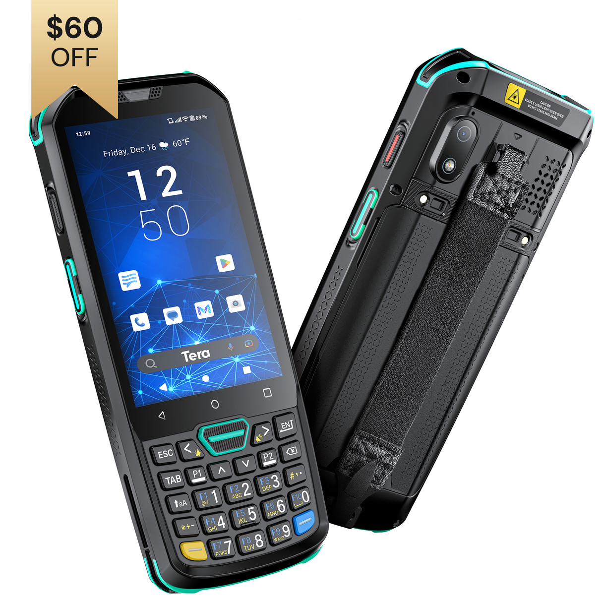 Android 11 Barcode Scanner PDA P400