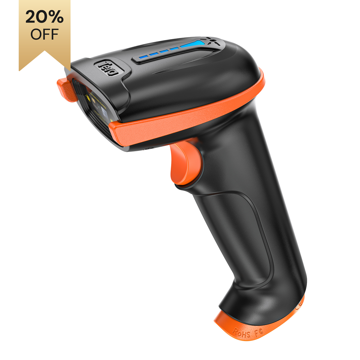 5100 Laser 1D Wireless Barcode Scanner