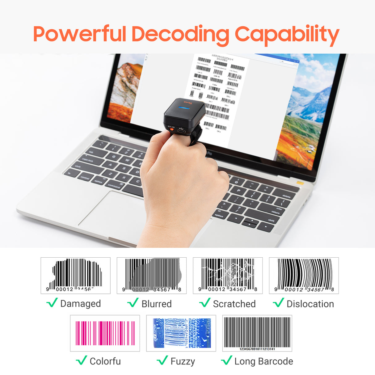 tera-hw0011-ccd-1d-linear-ring-barcode-scanner