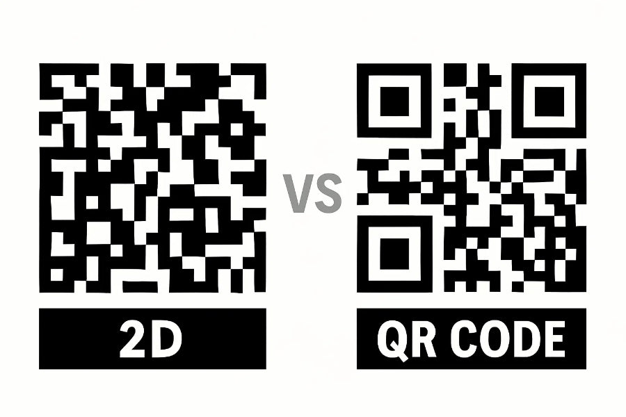 Código de barras 2D vs. Código QR: Diferencias clave que debes conocer ...
