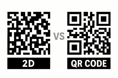 black and white qr code icon with rounded corners on a blue gradient background for scanning or linking purposes
