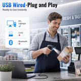 D4100Y 2D USB Wired Barcode Scanner