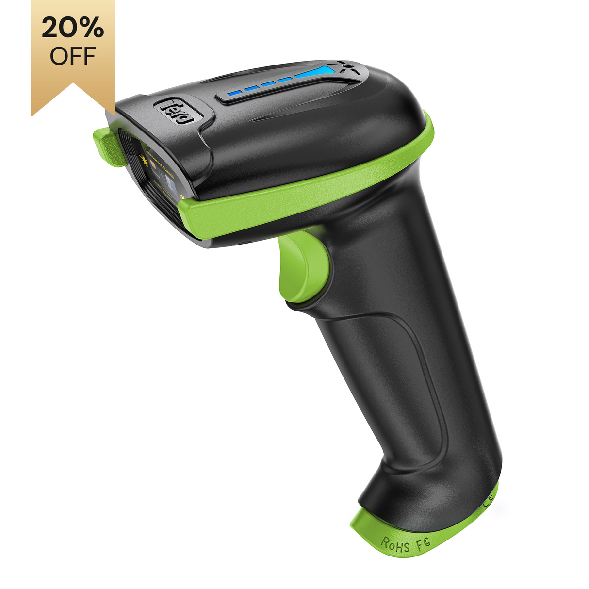 5100 Laser 1D Wireless Barcode Scanner