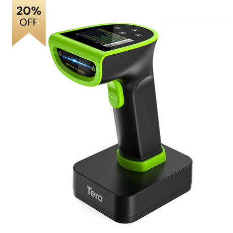 Escáner de código de barras portátil inalámbrico 2D HW0015 