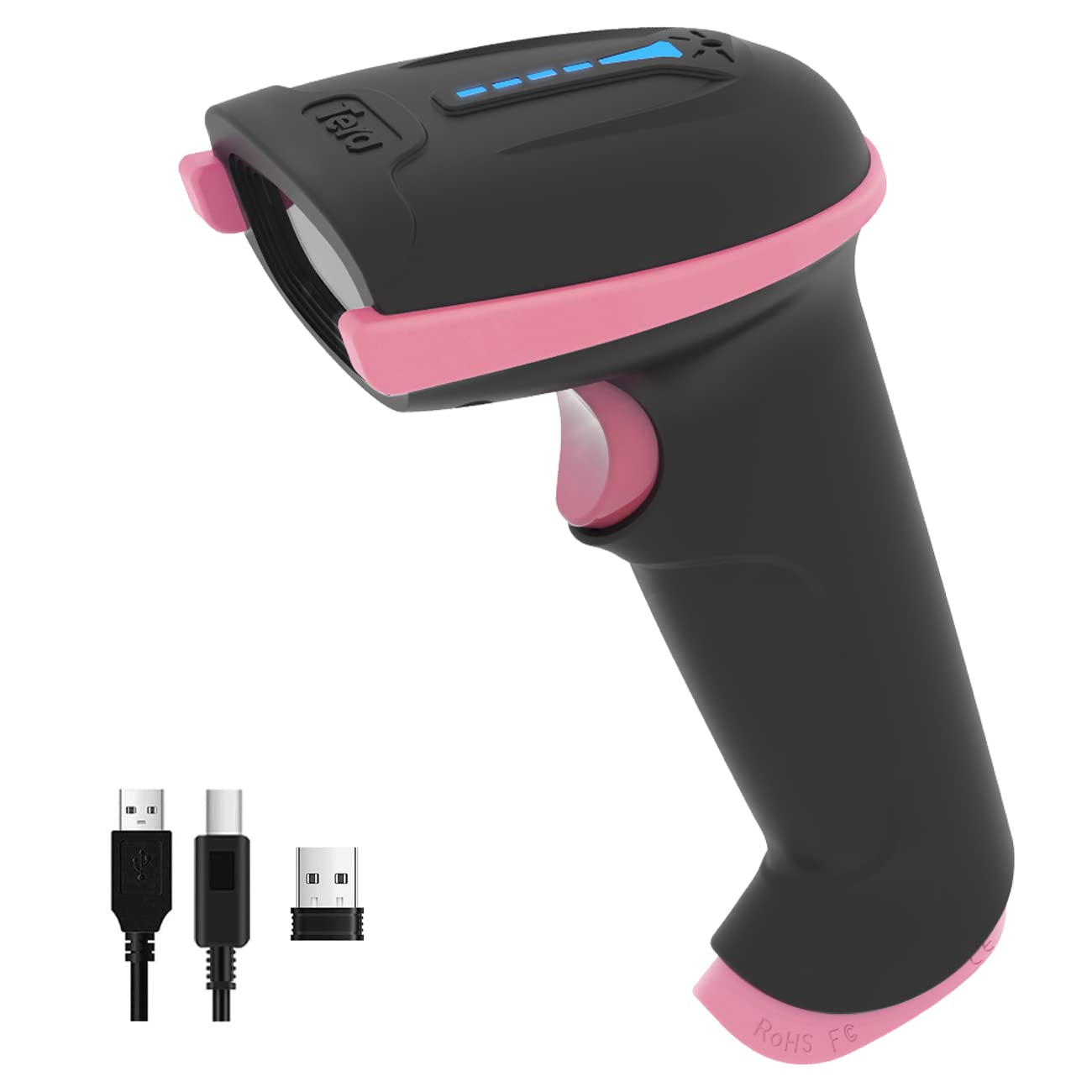 Tera 5100 Barcode Scanner | 1D Wireless Laser Linear Bar Code Reader