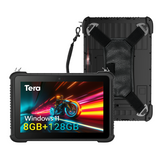 Tera Rugged Tablet 10.1 inch Touch Screen Windows Tablet 8GB + 128GB Intel N5100 Sunlight Readable with Honey-Well N3680 Scan IP65 5000mAh Battery 4G LTE GPS BT5.1 Wi-Fi for Outdoor Field Work T02W