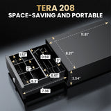 208 8 Inch 4 Bill 6 Coin Small Cash Drawer