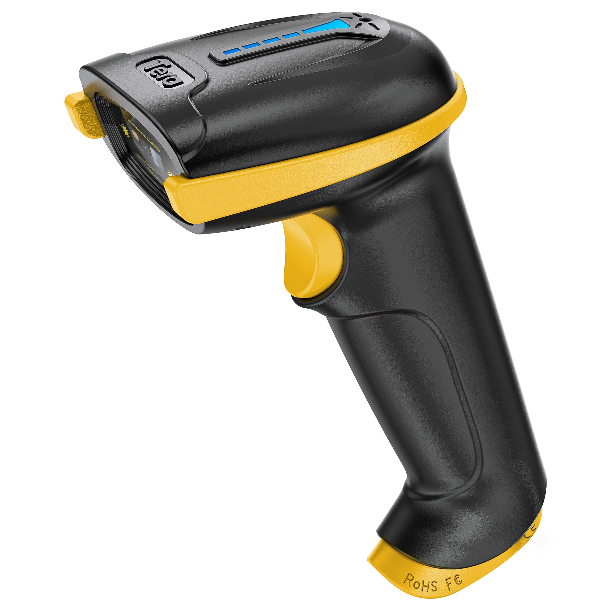 Tera Digital 5100 Barcode Scanner | 1D Wireless Laser Linear Bar