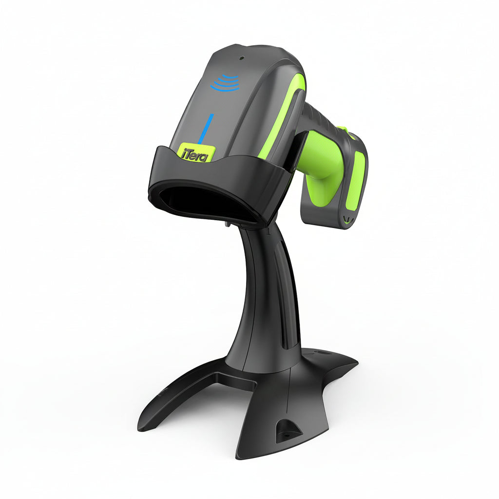 iTera 8300i DPM & NFC Industrial Barcode Scanner with Stand