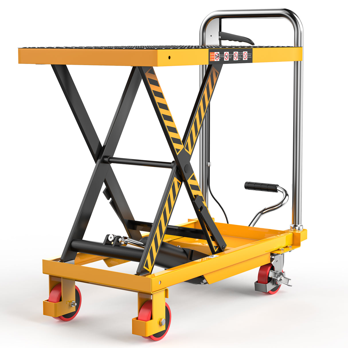 Hydraulic Lift Table Cart for Warehouse Material Handling