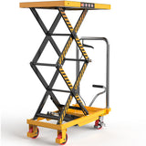 Hydraulic Lift Table Cart for Warehouse Material Handling