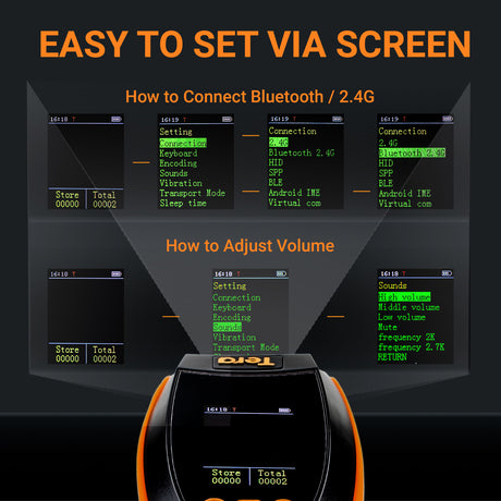 tera-hw0009-2d-wireless-barcode-scanner-with-display-screen orange