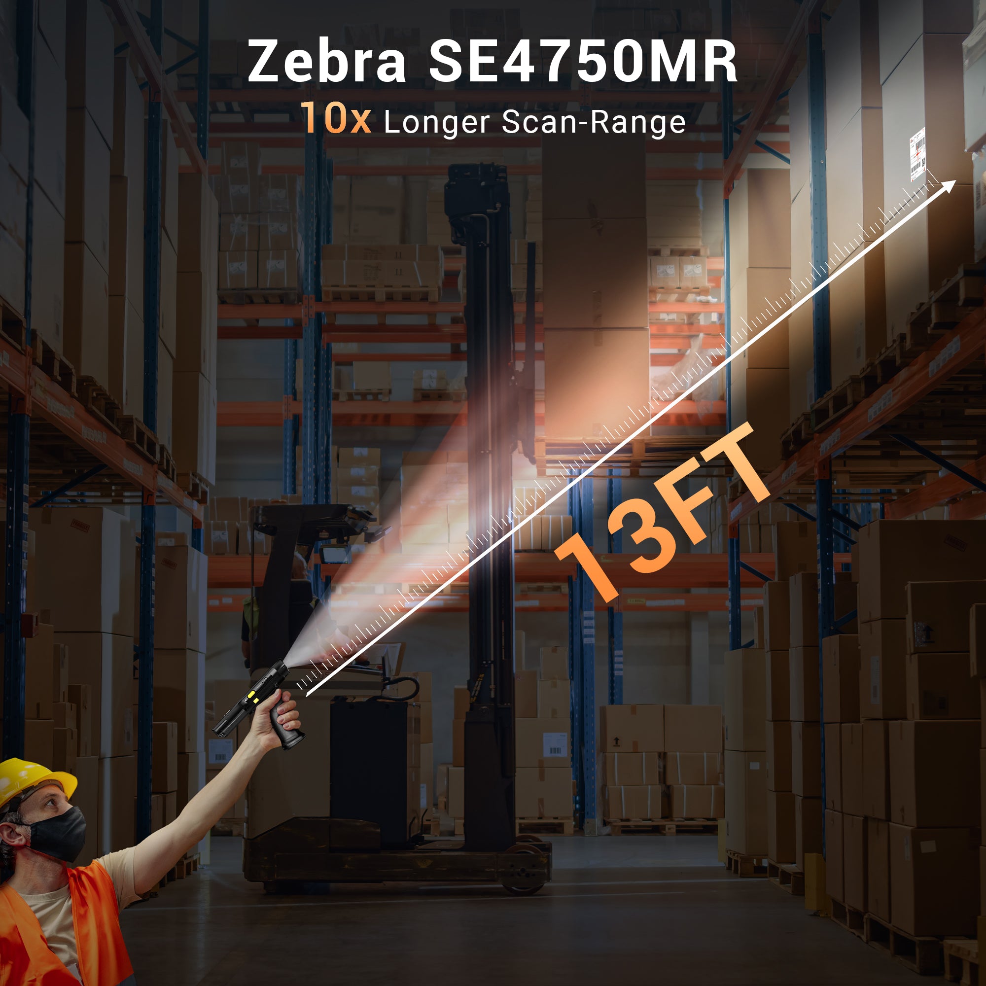 テラバイトくん Tera Digital Android 13 Barcode Scanner PDA: 47 Keys Zebra