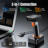 HW0006Pro 2D Wireless Barcode Scanner with Display Screen