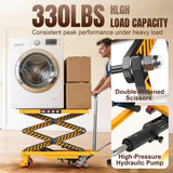 Hydraulic Lift Table Cart for Warehouse Material Handling