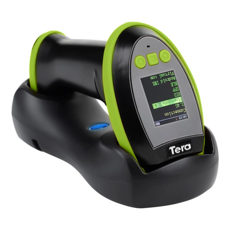 tera-hw0009-2d-wireless-barcode-scanner-with-display-screen green