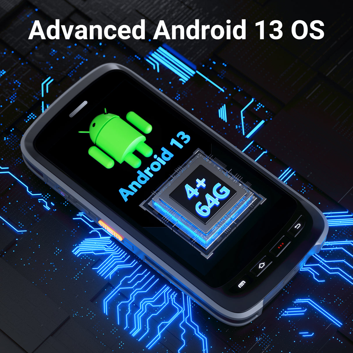 Android 13 Barcode-Scanner PDA P172 