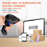 T5100C CCD 1D Wireless Barcode Scanner