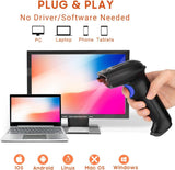 T5100C CCD 1D Wireless Barcode Scanner