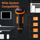 tera-hw0009-2d-wireless-barcode-scanner-with-display-screen orange