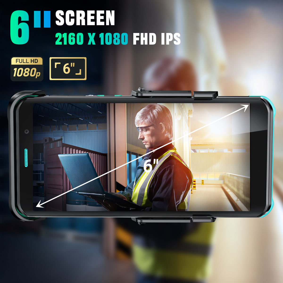 Android 11 Barcodescanner PDA P600 