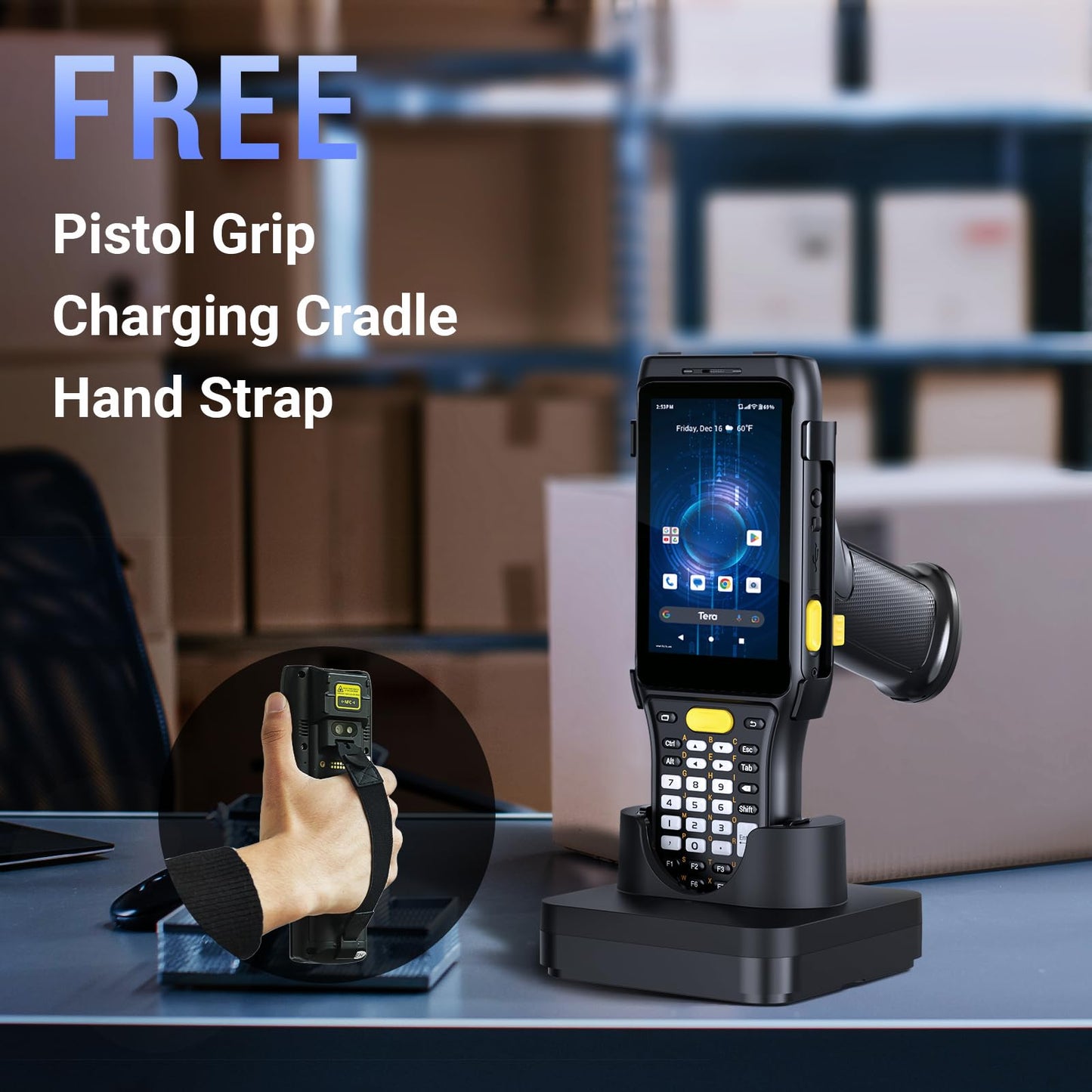 Android 11 Barcode Scanner P161