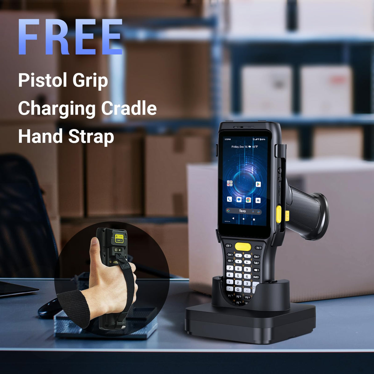 Android 11 Barcode Scanner P161