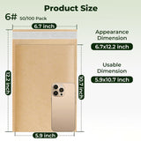 100% Recycled Honeycomb Paper Padded Mailers